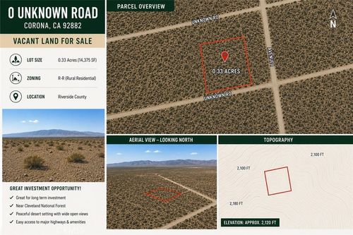 0 Unknown, Corona, CA, 92882 | Card Image