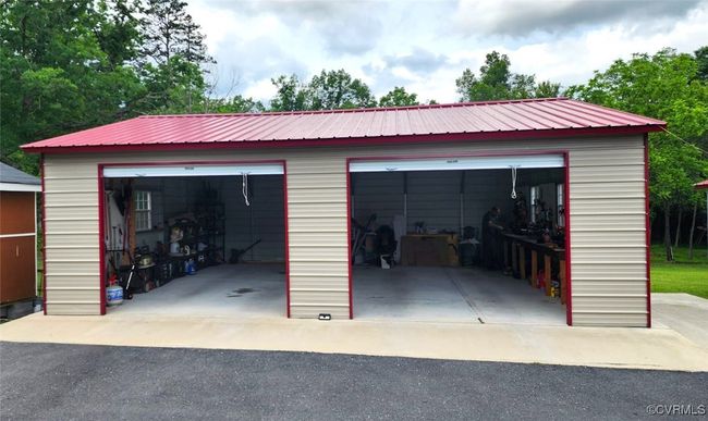 View of detached garage | Image 38