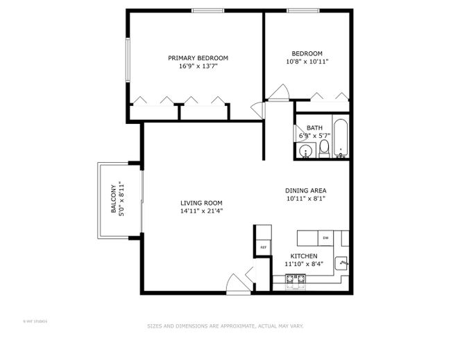 3A - 201 N President Street, Condo with 2 bedrooms, 1 bathrooms and 1 parking in Wheaton IL | Image 15