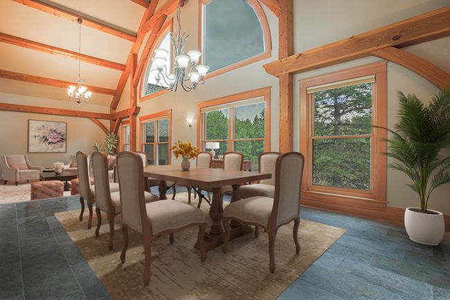 Formal dining room- digitally staged | Image 13