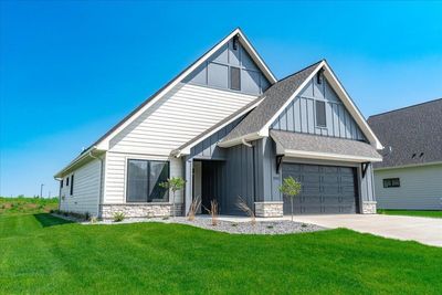 Example of finished exterior with garage door | Image 2