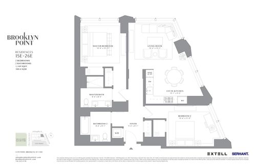 15e-1 City Pt, Brooklyn, NY, 11201 | Card Image