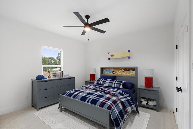 Virtually staged Bedroom 3 | Image 34