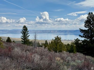 View of water feature featuring a mountain view | Image 1