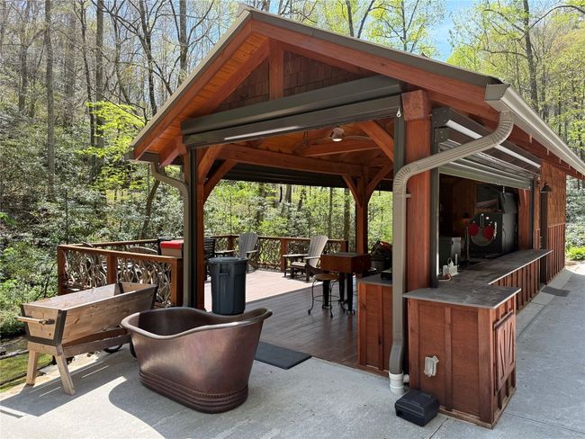 55 Wood Valley Rd, House other with 1 bedrooms, 1 bathrooms and null parking in Scaly Mountain NC | Image 15