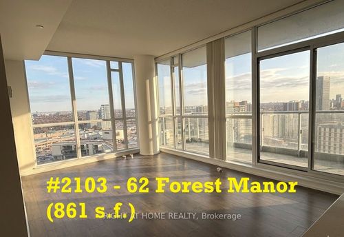 2103-62 Forest Manor Rd, North York, ON, M2J0B6 | Card Image