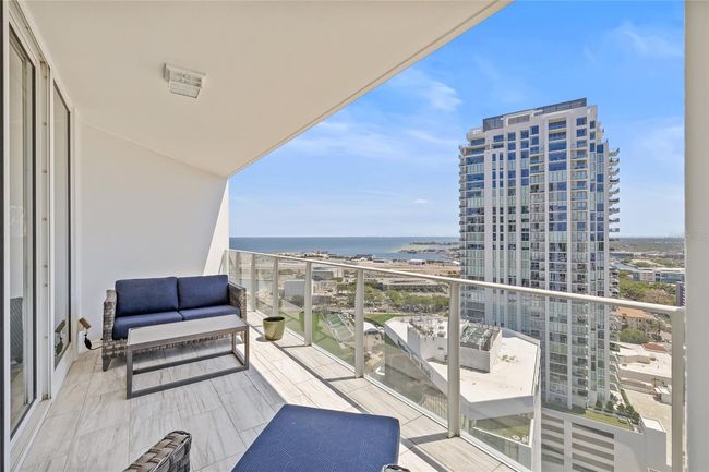 Southeast view from the wrap around balcony allows plenty of room for your outdoor furnishings! | Image 23