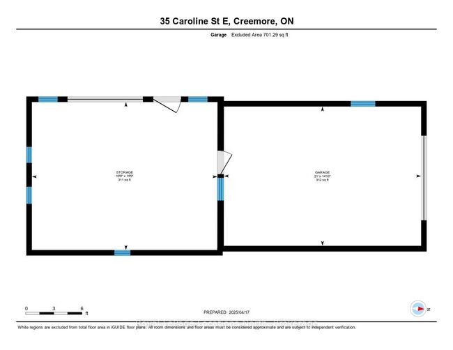 35 Caroline St E, House other with 2 bedrooms, 2 bathrooms and 3 parking in Creemore ON | Image 38