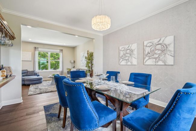Dining room with accent wall | Image 7
