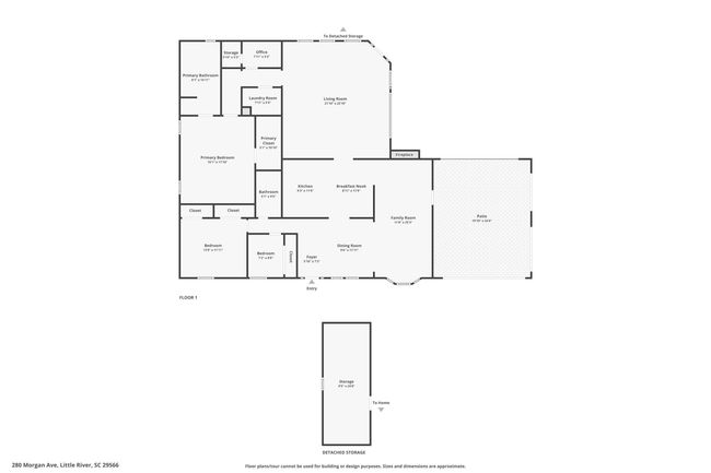 280 Morgan Ave, House other with 3 bedrooms, 2 bathrooms and 20 parking in Little River SC | Image 38