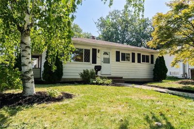 Front of house with both birch tree and maple | Image 1