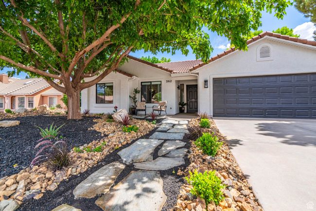 Mediterranean / spanish house with a garage | Image 23