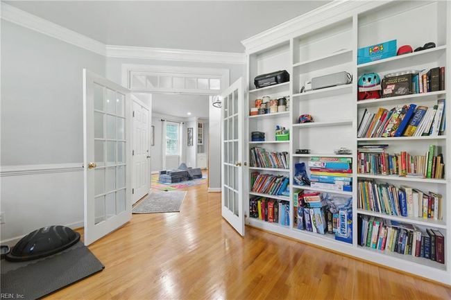 At the front-right of the home, you will find the office/study with built-in bookcases... | Image 4
