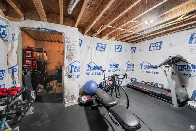 Basement Exercise Room and Storage Area | Image 22
