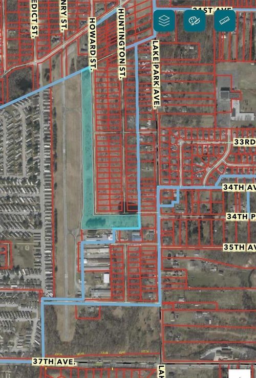 Yonan Air-port Sw Cor Wash, Hobart, IN, 46342 | Card Image