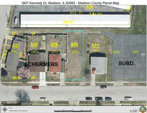1607 Kennedy Dr, Madison, IL, 62060-1236 | Card Image