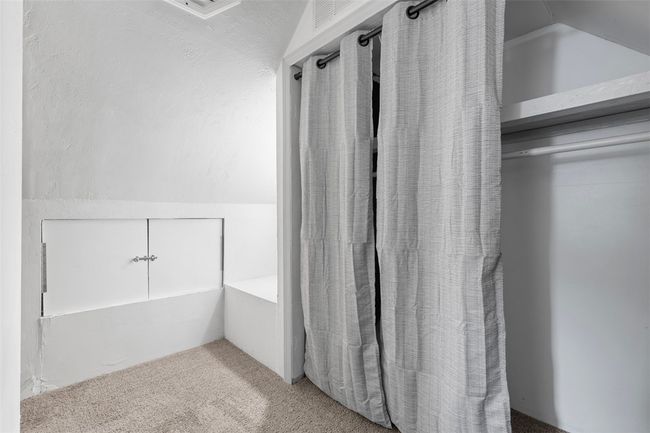 One of two closets in the upstairs bedroom. | Image 32