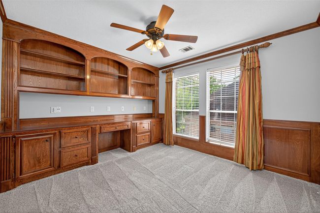 Office with custom built-ins. | Image 31