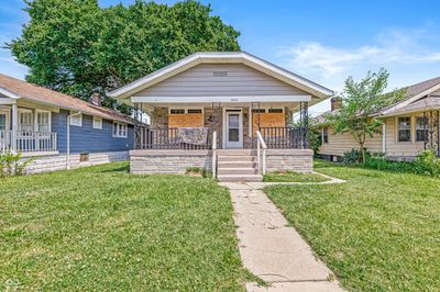 3822 Spann Avenue, House other with 3 bedrooms, 1 bathrooms and null parking in Indianapolis IN | Image 1