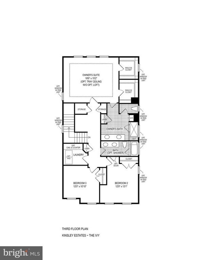 354 Evermore Ln, Townhouse with 4 bedrooms, 4 bathrooms and null parking in STAFFORD VA | Image 10