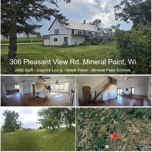 306 Pleasant View Road, Mineral Point, WI, 53565 | Card Image