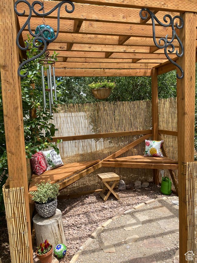 View of patio / terrace with fence | Image 47