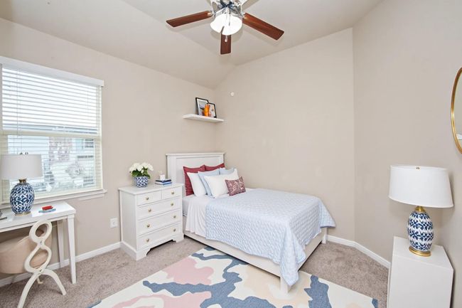 Virtual staging. Charming bedroom #2 with a cozy ambiance, featuring neutral tones, elegant furnishings, and ample natural light. Perfect for creating your personal retreat. | Image 11