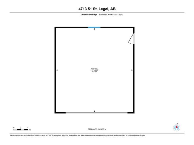4713 51 St, House other with 3 bedrooms, 2 bathrooms and 4 parking in Legal AB | Image 67