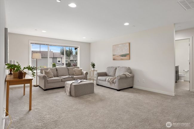 Relax in the spacious loft upstairs as another living space | Image 17