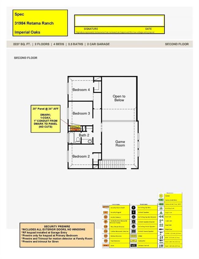 31984 Retama Ranch Ln, House other with 4 bedrooms, 3 bathrooms and 2 parking in Spring TX | Image 6