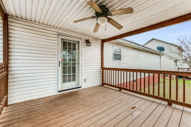 Huge covered deck and private back yard. | Image 29