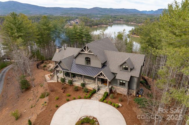 Spring view of the Linville Mountains and Lake James. | Image 34