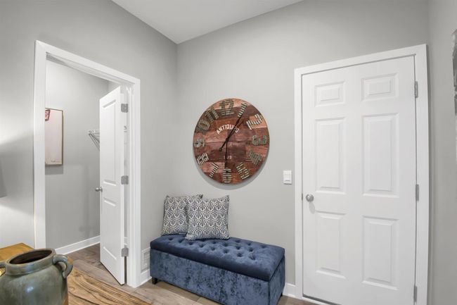 Large mudroom with plenty of space for storage and life! Model photo. Options and colors will vary. | Image 17