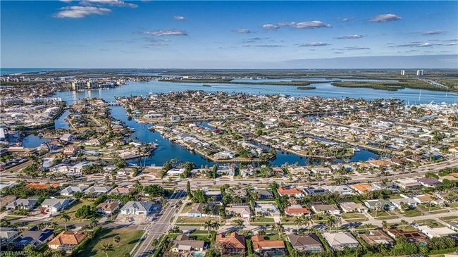 Aerial view featuring a water view and a residential view | Image 24