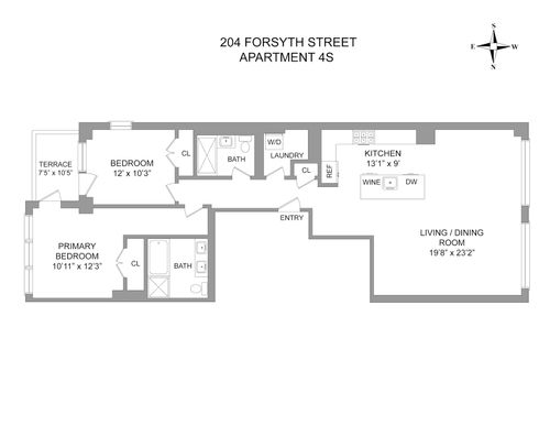 4s-204 Forsyth Street, New York City, NY, 10002 | Card Image
