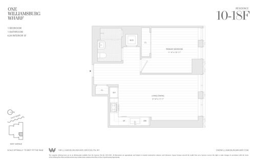 16f-480 Kent Ave, Brooklyn, NY, 11249-3562 | Card Image