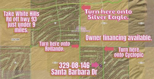 329-08-146 N Santa Barbara Drive, White Hills, AZ, 86445 | Card Image
