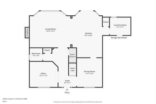 12542 Larkspur Ln, Plainfield, IL, 60585-5545 | Card Image