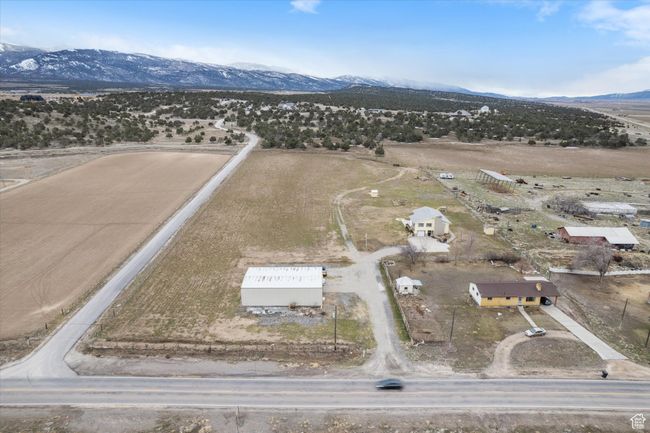 Drone / aerial view featuring a rural view and a mountain view | Image 44
