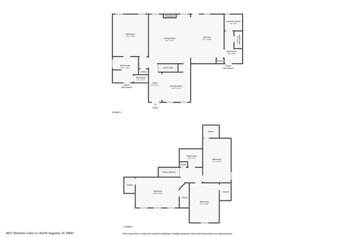 4021 Shimmer Lake Ln, North Augusta, SC, 29841-7677 | Card Image