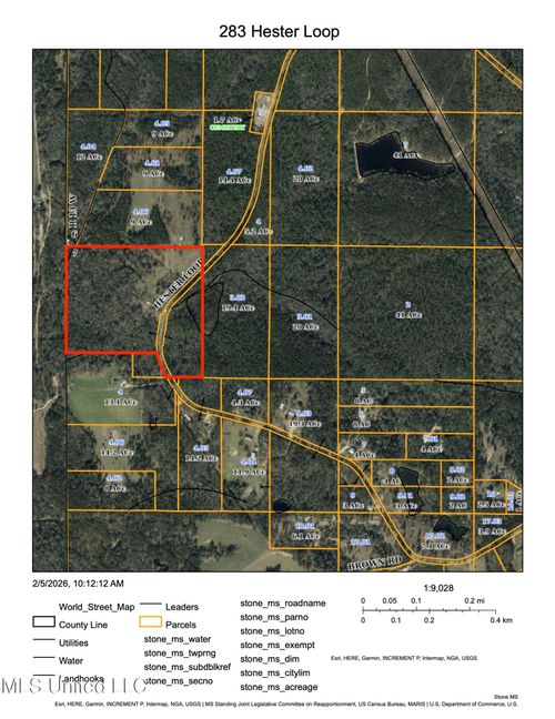 283 Hester Loop, Perkinston, MS, 39573-5959 | Card Image