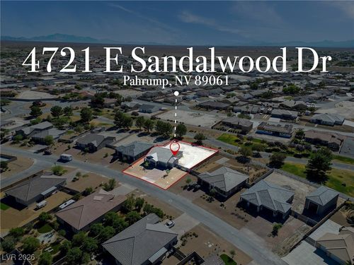 4721 Sandalwood Dr, Pahrump, NV, 89061-7245 | Card Image