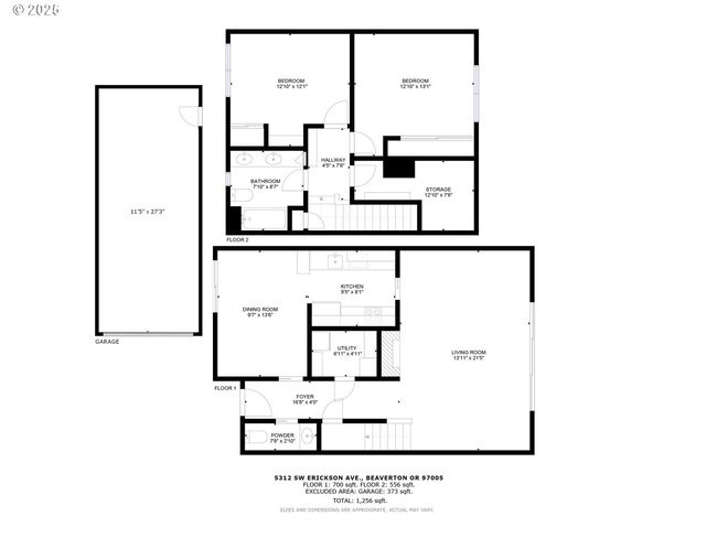 5312 Sw Erickson Ave, Condo with 2 bedrooms, 2 bathrooms and 1 parking in Beaverton OR | Image 42