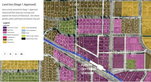 Land Use Plan. Illustrating current and proposed land designations for the property | Card Image