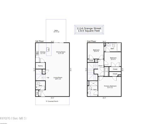 1114 Orange St, Wilmington, NC, 28401-4865 | Card Image