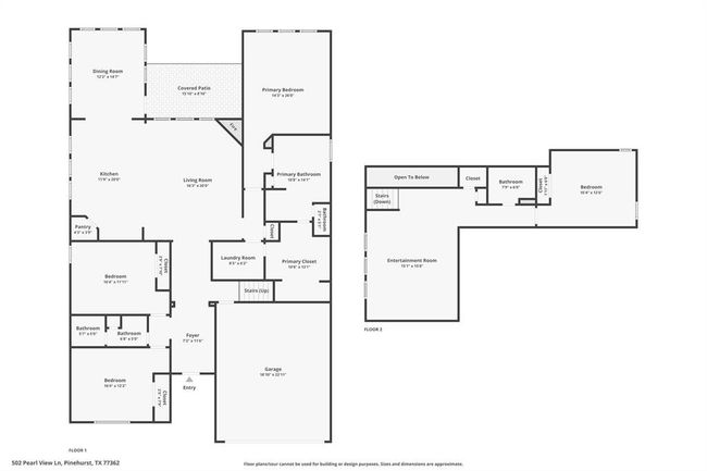 502 Pearl View Ln, House other with 4 bedrooms, 3 bathrooms and 2 parking in Pinehurst TX | Image 29