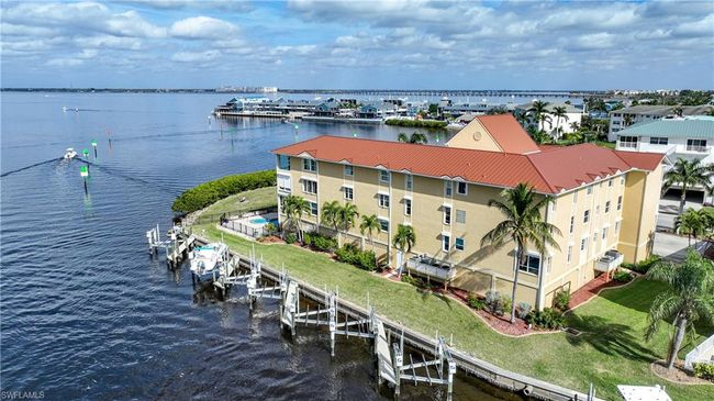 Aerial view featuring a water view | Image 45