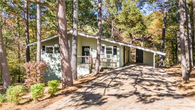 Front elevation 1 car carport w/parking for 2+ additional cars | Image 2