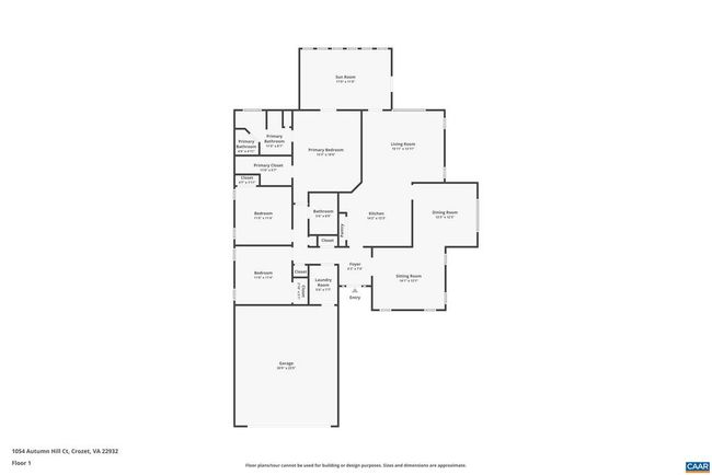 1054 Autumn Hill Ct, House other with 3 bedrooms, 2 bathrooms and null parking in CROZET VA | Image 37