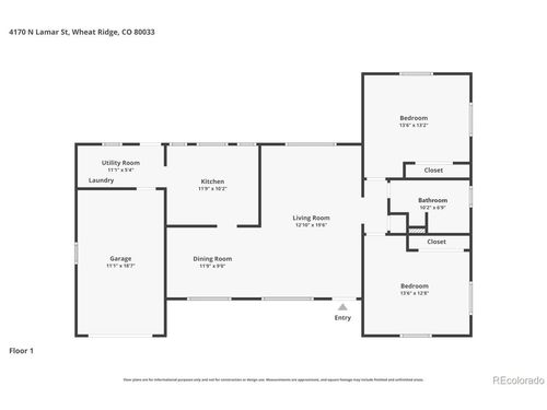 4170 Lamar St, Wheat Ridge, CO, 80033-5038 | Card Image